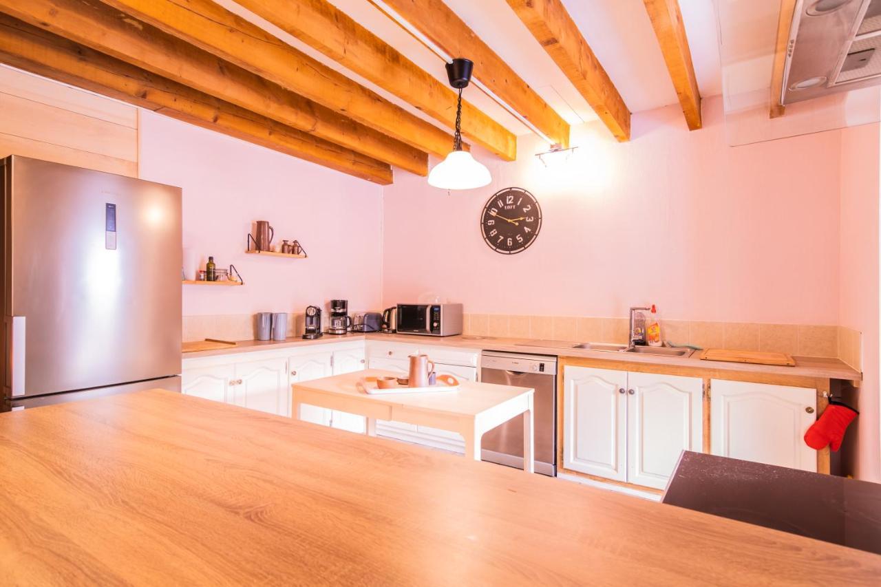 Les Marmottes Pour 12 Avec Bain Nordique Privatif Villa Camous Exterior photo
